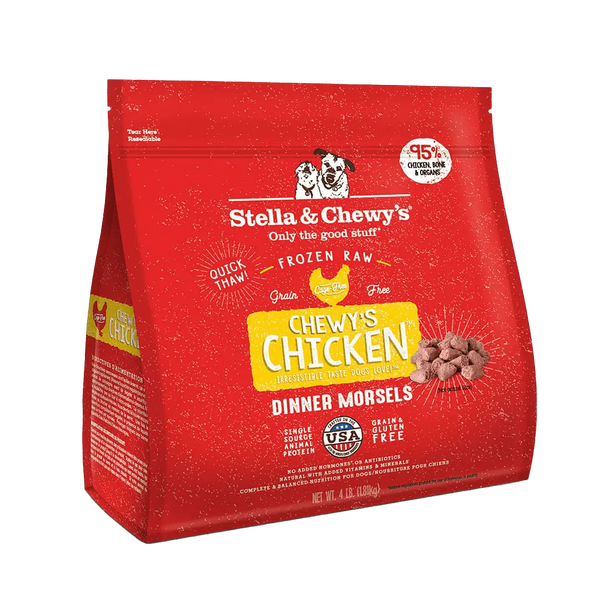 Chewy’s Chicken Frozen Raw Dinner Morsels for Dogs