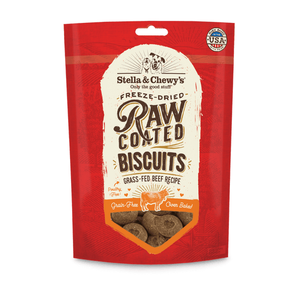 Raw Coated Biscuits Beef Recipe front